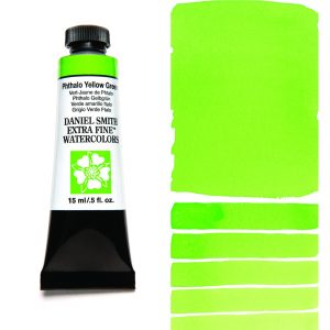 Daniel Smith PHTHALO YELLOW GREEN Watercolour and all your other Discount Art Supplies are available online and in store at The PaintBox in the Adelaide Hills and can be delivered anywhere in Australia or New Zealand.