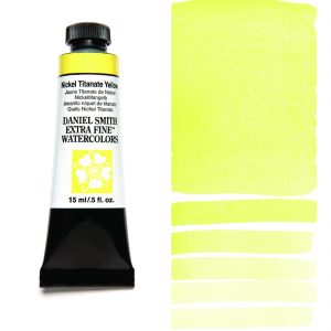 Daniel Smith Watercolour NICKEL TITANATE YELLOW and all your other Discount Art Supplies are available online and in store at The PaintBox in the Adelaide Hills and can be delivered anywhere in Australia or New Zealand.