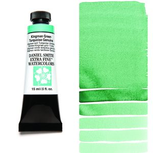 Daniel Smith KINGMAN GREEN TURQUOISE GENUINE Watercolour and all your other Discount Art Supplies are available online and in store at The PaintBox in the Adelaide Hills and can be delivered anywhere in Australia or New Zealand.