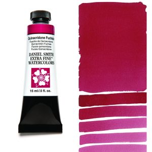 Daniel Smith QUINACRIDONE FUCHSIA Watercolour and all your other Discount Art Supplies are available online and in store at The PaintBox in the Adelaide Hills and can be delivered anywhere in Australia or New Zealand.