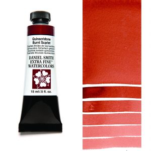 Daniel Smith QUINACRIDONE BURNT SCARLET Watercolour and all your other Discount Art Supplies are available online and in store at The PaintBox in the Adelaide Hills and can be delivered anywhere in Australia or New Zealand.