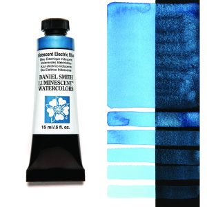 Daniel Smith IRIDESCENT ELECTRIC BLUE Watercolour and all your other Discount Art Supplies are available online and in store at The PaintBox in the Adelaide Hills and can be delivered anywhere in Australia or New Zealand.
