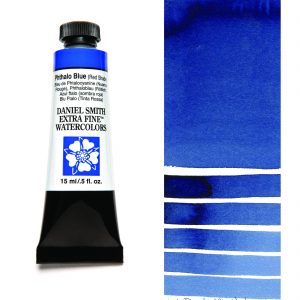 Daniel Smith PHTHALO BLUE (RED SHADE) Watercolour and all your other Discount Art Supplies are available online and in store at The PaintBox in the Adelaide Hills and can be delivered anywhere in Australia or New Zealand.