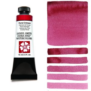 Daniel Smith PYRROL CRIMSON Watercolour and all your other Discount Art Supplies are available online and in store at The PaintBox in the Adelaide Hills and can be delivered anywhere in Australia or New Zealand.