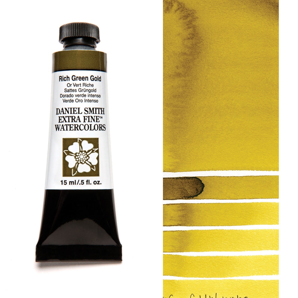 Daniel Smith RICH GREEN GOLD Watercolour and all your other Discount Art Supplies are available online and in store at The PaintBox in the Adelaide Hills and can be delivered anywhere in Australia or New Zealand.