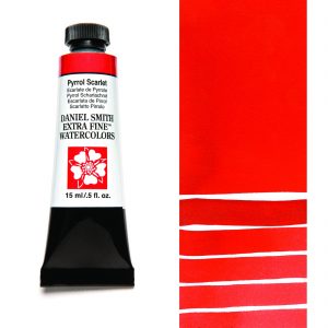 Daniel Smith Watercolour PYRROL SCARLET and all your other Discount Art Supplies are available online and in store at The PaintBox in the Adelaide Hills and can be delivered anywhere in Australia or New Zealand.