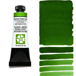 Daniel Smith CHROMIUM GREEN OXIDE Watercolour and all your other Discount Art Supplies are available online and in store at The PaintBox in the Adelaide Hills and can be delivered anywhere in Australia or New Zealand.