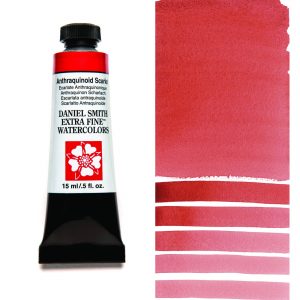 Daniel Smith ANTHRAQUINOID SCARLET Watercolour and all your other Discount Art Supplies are available online and in store at The PaintBox in the Adelaide Hills and can be delivered anywhere in Australia or New Zealand.