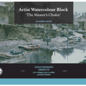 Masters Choice Watercolour Blocks are available in-store and online at The Paintbox, home of the widest range of traditional and progressive discount Art Supplies in Adelaide.