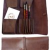 NEEF LEATHER BRUSH WALLETS are available in-store and online at The PaintBox
