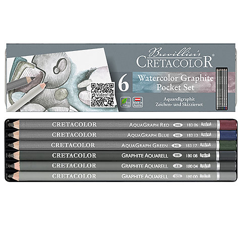 CretaColor AquaGraph Colour Set available online and in-store from The PaintBox Discount Art Supplies Shop